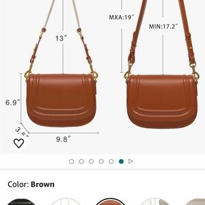 Brown bag from Zara